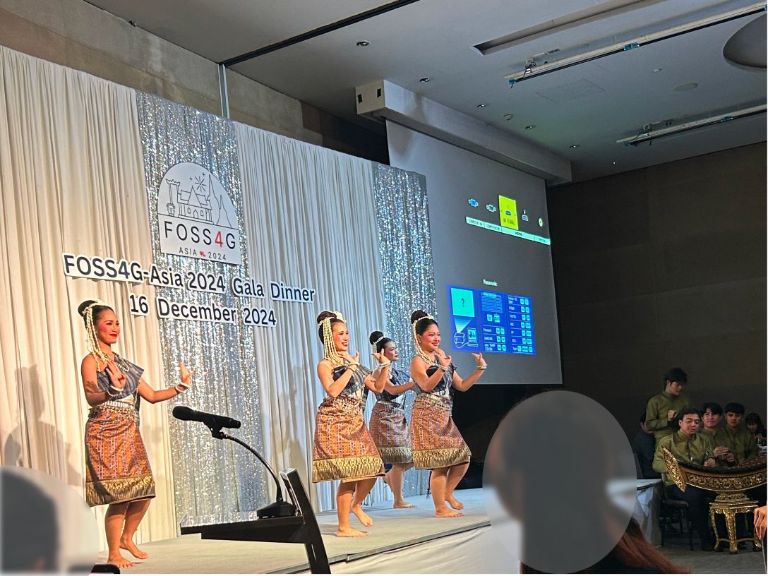 The gala dinner