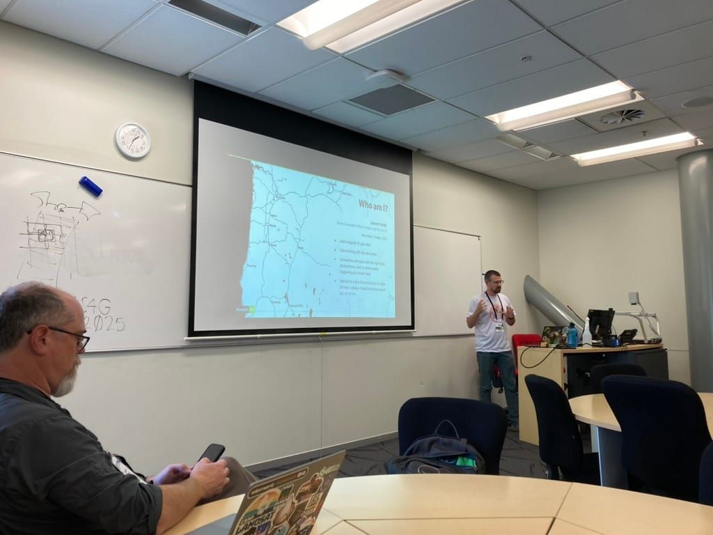The Exploring Cloud-Native Geospatial Formats: Hands-on with Raster Data Workshop in progress