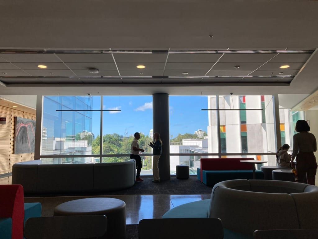 A break