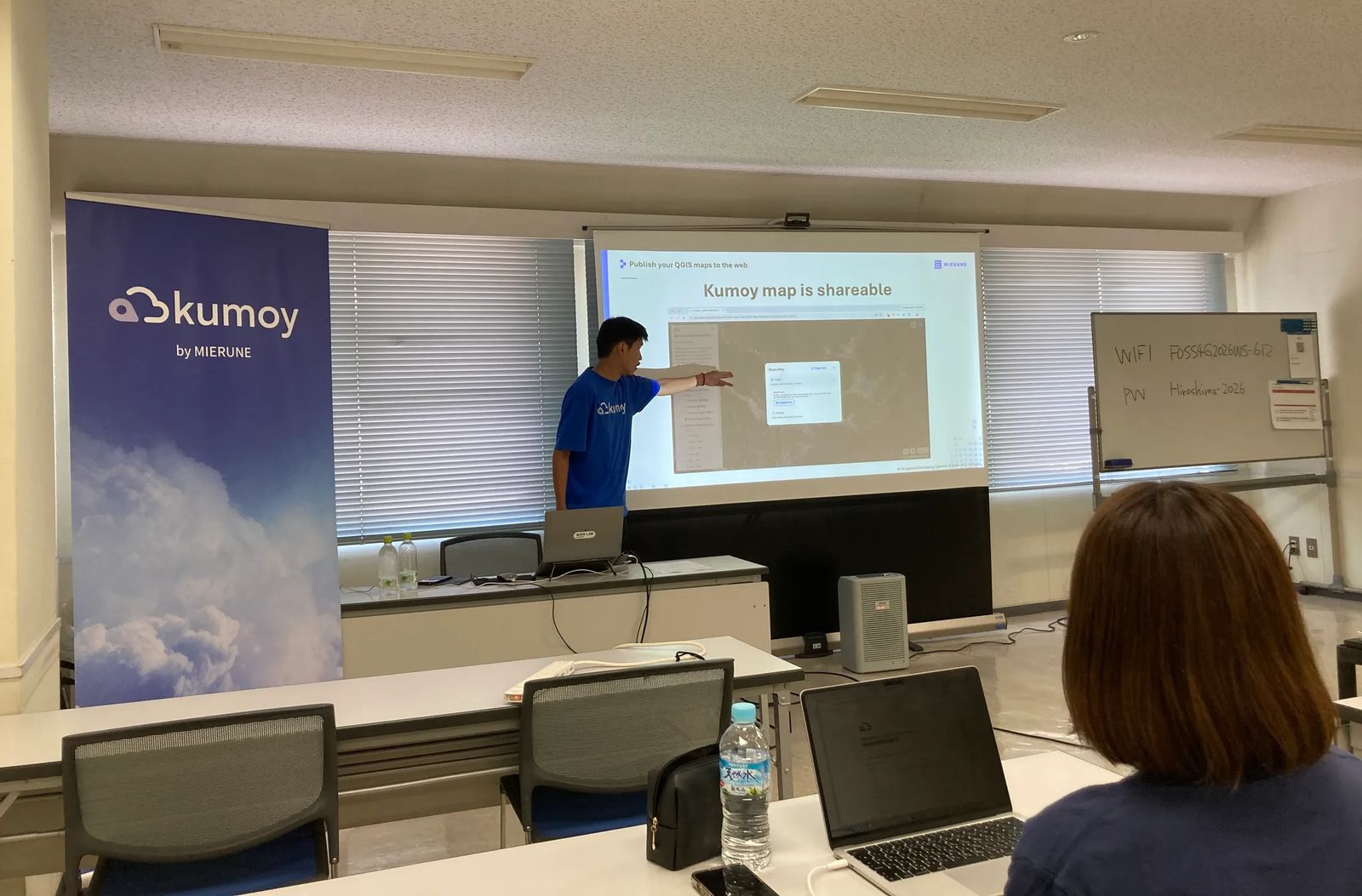 The Kumoy workshop in progress