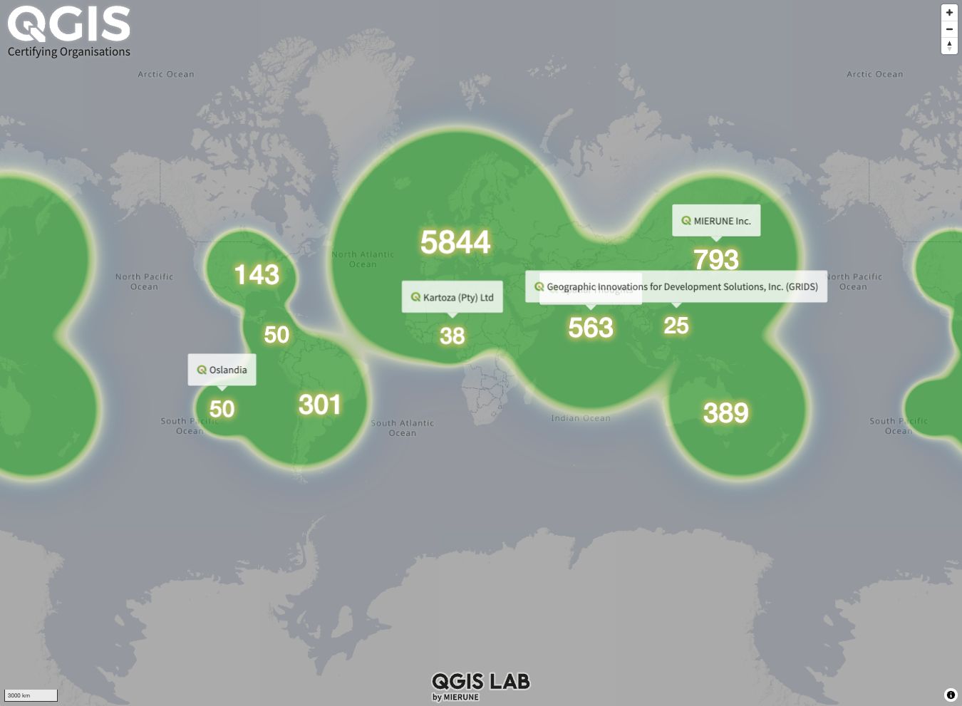 QGIS Certificate Map