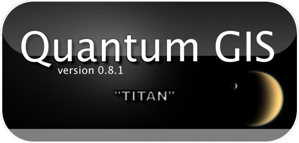 Quantum GIS(QGIS) 0.8.1 TITANのスプラッシュスクリーン https://pigrecoinfinito.com/2015/12/23/splash-screen-qgis/