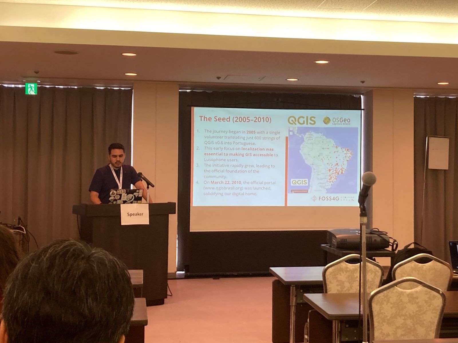 Narcélio de Sá presenting