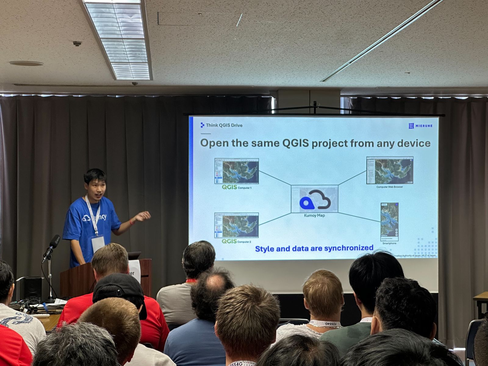 Raymond Lay presenting