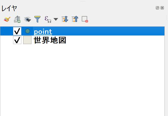 The GeoPackage layer you created is added to QGIS