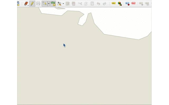 With Stream Digitizing, you can draw the shape of a feature just by moving the mouse