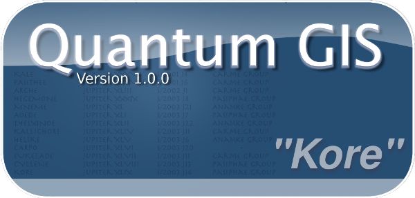 Version 1.0 splash screen (source: SPLASH SCREEN QGIS | pigrecoinfinito)
