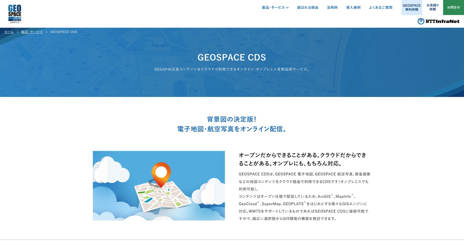 The official GEOSPACE CDS page